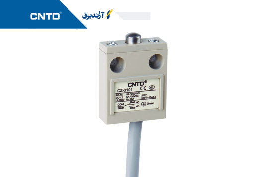 تصویر  لیمیت سوییچ فشاري ساده واترپروف مدل CZ-3101