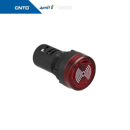 تصویر  چراغ سیگنال بیزر دار قطر 22mm مدل LD16-22M