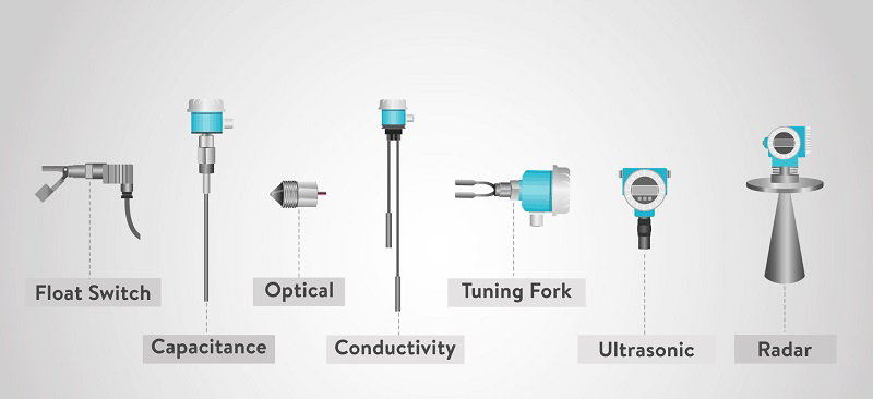 انواع سنسور کنترل سطح